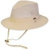 Men's Hats | Beige, Nylon Safari, Brim 2.5" | Tidal Tom | HTT1251 A-XL