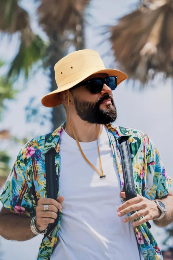 Valette | Men's Poly Boonie Hat | HTT1084 | Tidal Tom