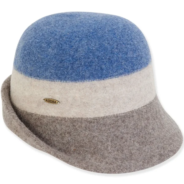 Women&#x27;s Soft Wool Cloche Tapered Cap | AD1442